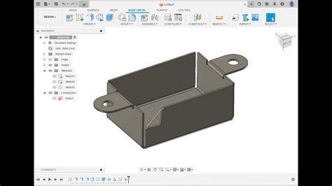 fusion 360 sheet metal bend radius|fusion 360 sheet metal cylinder.